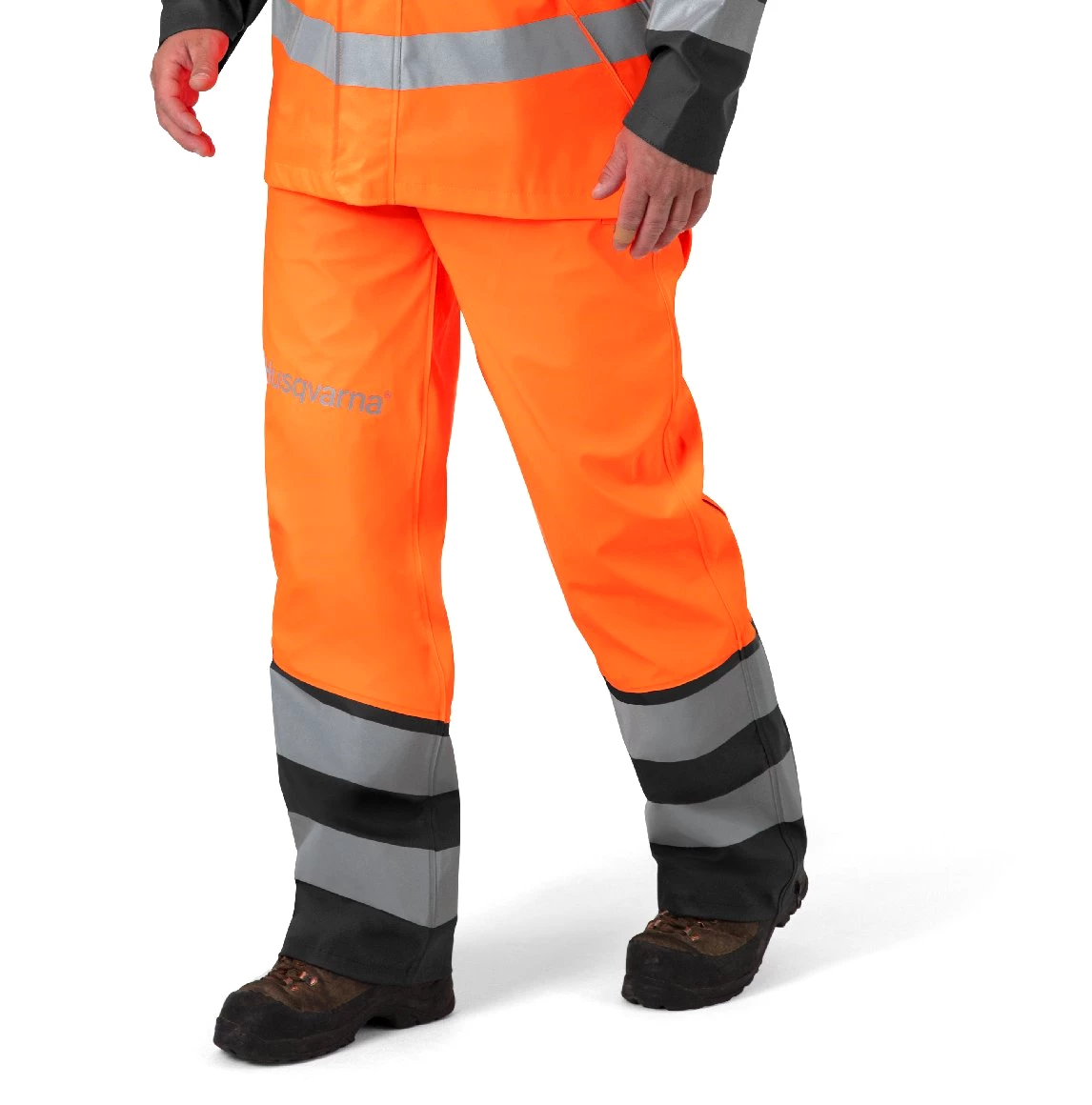 Husqvarna Wetterschutzhose Functional High Viz DIN 20471 Klasse 2 EN 343